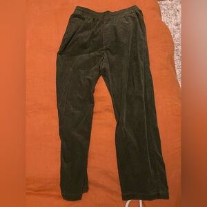 Men's Green Corduroy Pants
